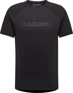 Mammut Selun Logo FL T-Shirt Men, Sort