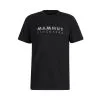 Mammut Trovat T-shirt Herrer, Sort/gr&aring; -Campingtøj Butik mammut trovat t shirt men black prt1 1