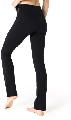 MANDALA Classic Rolldown Pants GOTS Women, Sort