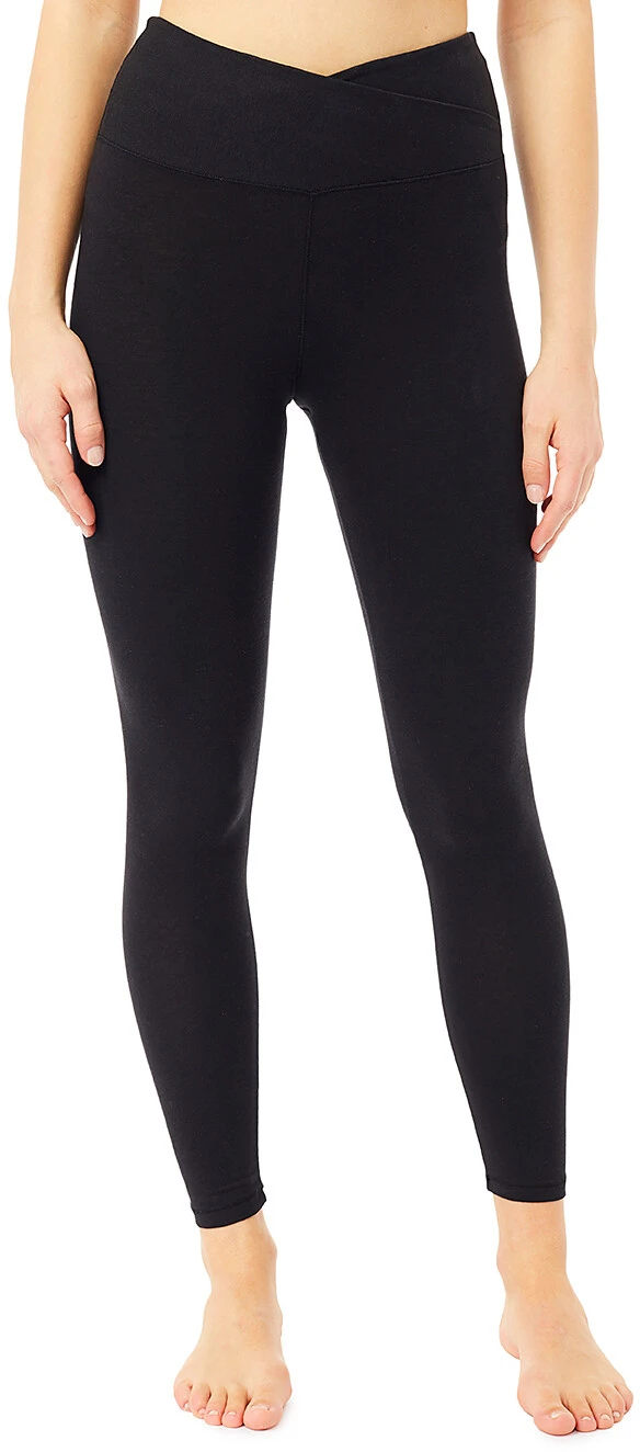 MANDALA High Rise Wrap Leggings GOTS Women, Sort 3 MANDALA High Rise Wrap Leggings GOTS Women, Sort