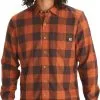 Marmot Anderson Lightweight Flannel LS Skjorte Herrer, Orange 2 Marmot Anderson Lightweight Flannel LS Skjorte Herrer, Orange -Campingtøj Butik marmot anderson lightweight flannel ls shirt men copper 4