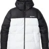 Marmot Guides Dunjakke Damer, Sort/oliven -Campingtøj Butik marmot guides down hoody women white black 3 1