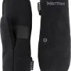 Marmot Infinium WINDSTOPPER Sherpa Lined Handsker, Sort -Campingtøj Butik marmot infinium windstopper sherpa lined mitts black 1