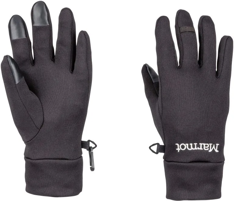 Marmot Power Stretch Connect Handsker Damer, Sort 3 Marmot Power Stretch Connect Handsker Damer, Sort