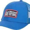 Marmot Retro Kasket, Blå 2 Marmot Retro Kasket, Blå -Campingtøj Butik marmot retro trucker hat dark azure 2