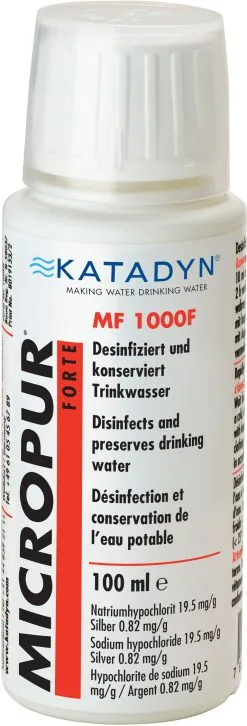 Micropur Forte MF 1.000F V&aelig;ske 100 Ml
