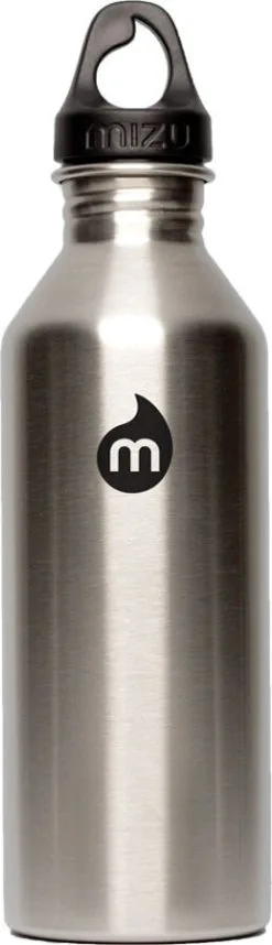 MIZU M8 Drikkeflaske 750 Ml Med Loop Cap, Hvid
