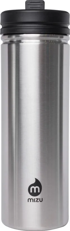MIZU M9 Drikkeflaske Med Suger&oslash;r L&aring;g 900ml, Sort