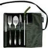 MIZU Urban Bestiksæt, Blå/sølv 1 MIZU Urban Bestiksæt, Blå/sølv -Campingtøj Butik mizu urban cutlery set army green 2 1