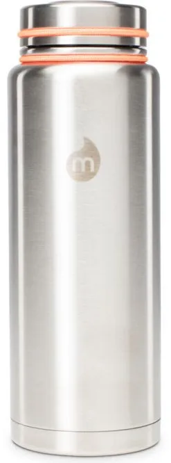 MIZU V12 Drikkeflaske Med V-l&aring;g 1200ml, Sort