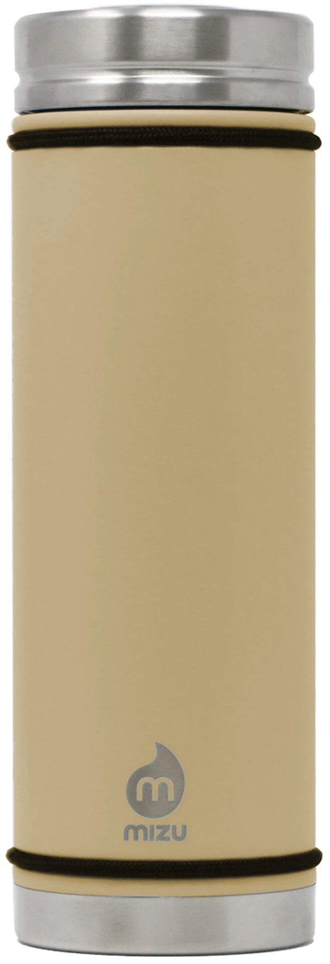 MIZU V7 Isoleret Flaske 620 Ml Med Vakuumlåg, Beige 3 MIZU V7 Isoleret Flaske 620 Ml Med Vakuumlåg, Beige
