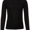 Moorhead Thermo Lang&aelig;rmet Damer, Sort -Campingtøj Butik moorhead thermo longsleeve women black 1
