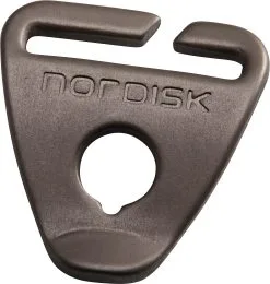 Nordisk Aluminium Hjelm Glide 20mm, 8 Stk., Brun