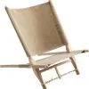 Nordisk Moesgaard Tr&aelig;stol, Beige -Campingtøj Butik nordisk moesgaard wooden chair natural 11