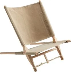 Nordisk Moesgaard Tr&aelig;stol, Beige