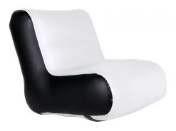 Nortik Residair Oppustelig Stol, R&oslash;d/sort