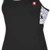 Ocun Arista Top Damer, Sort -Campingtøj Butik ocun arista sleeveless top women black caviar 3