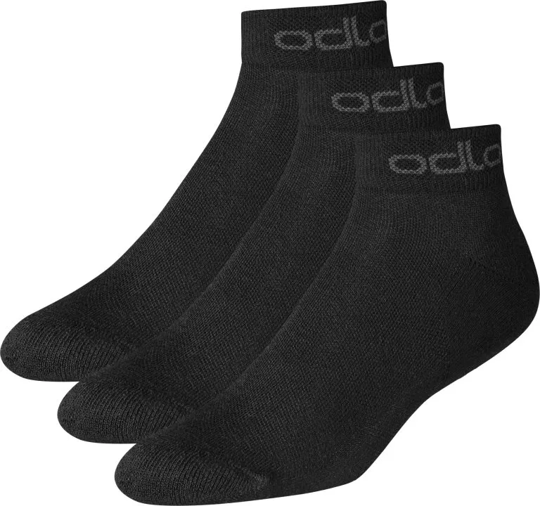Odlo Active Short Socks 3 Pack, Hvid 3 Odlo Active Short Socks 3 Pack, Hvid