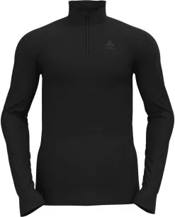 Odlo Active Warm Top Skildpaddehals L/S Half-Zip Herrer, Sort