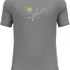 Odlo Ascent PW 130 Landscape T-shirt Med Crew-hals Herrer, Rød 2 Odlo Ascent PW 130 Landscape T-shirt Med Crew-hals Herrer, Rød -Campingtøj Butik odlo ascent pw 130 landscape crew neck t shirt men grey melange 4