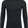 Odlo Performance Light Eco Langærmet Trøje Med Crew-hals Herrer, Sort 2 Odlo Performance Light Eco Langærmet Trøje Med Crew-hals Herrer, Sort -Campingtøj Butik odlo performance light eco crew neck ls shirt men black 2