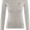 Odlo Suw Natural Undertøj Damer, Grå 2 Odlo Suw Natural Undertøj Damer, Grå -Campingtøj Butik odlo suw natural ls top crew damen grey melange grey melange 4
