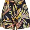 O'Neill O'Neill Amiri Beach Shorts Women, Sort/farverig -Campingtøj Butik oneill amiri beach shorts women black tropical flower 5