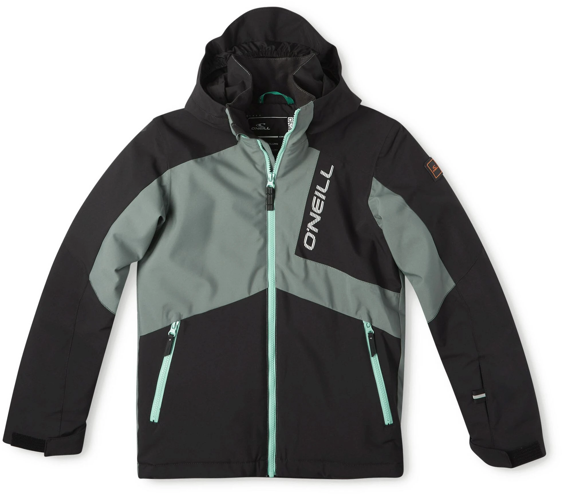 O'Neill O'Neill Hammer Jakke Drenge, Sort/grøn 3 O'Neill O'Neill Hammer Jakke Drenge, Sort/grøn