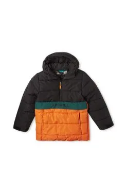 O'Neill O'Neill O'Riginal Anorak Jakke Drenge, Sort/orange