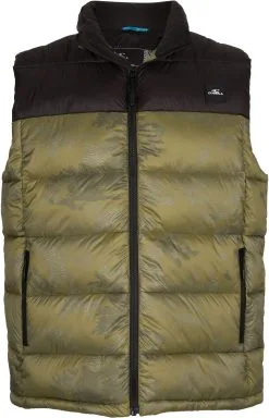 O'Neill O'Neill O'Riginals Puffer Bodywarmer Herrer, Gr&oslash;n/sort