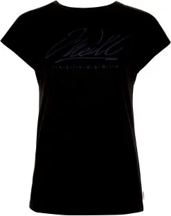 O'Neill O'Neill Signature T-Shirt Women, Sort