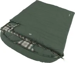 Outwell Camper Lux Sleeping Bag Double, Oliven