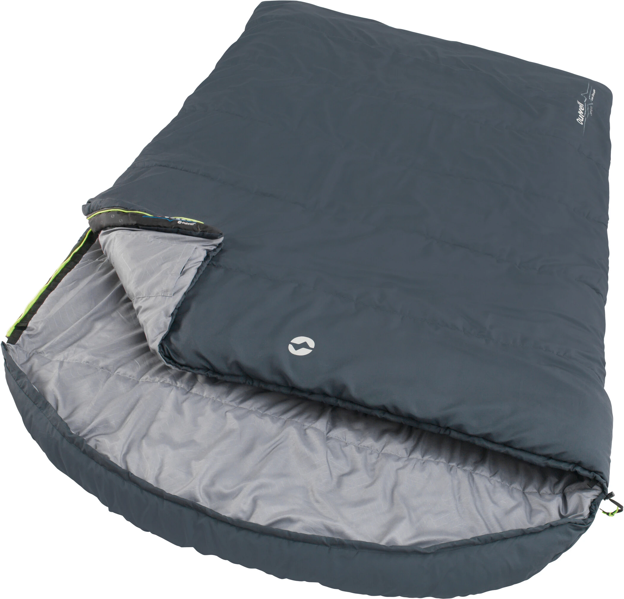 Outwell Campion Lux Sleeping Bag Double, Grå 3 Outwell Campion Lux Sleeping Bag Double, Grå