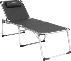 Outwell New Foundland Lounger XL, Sort/gr&aring;