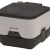 Outwell B&aelig;rbart Toilet 10l, Gr&aring;/sort -Campingtøj Butik outwell portable toilet 10l grey 1
