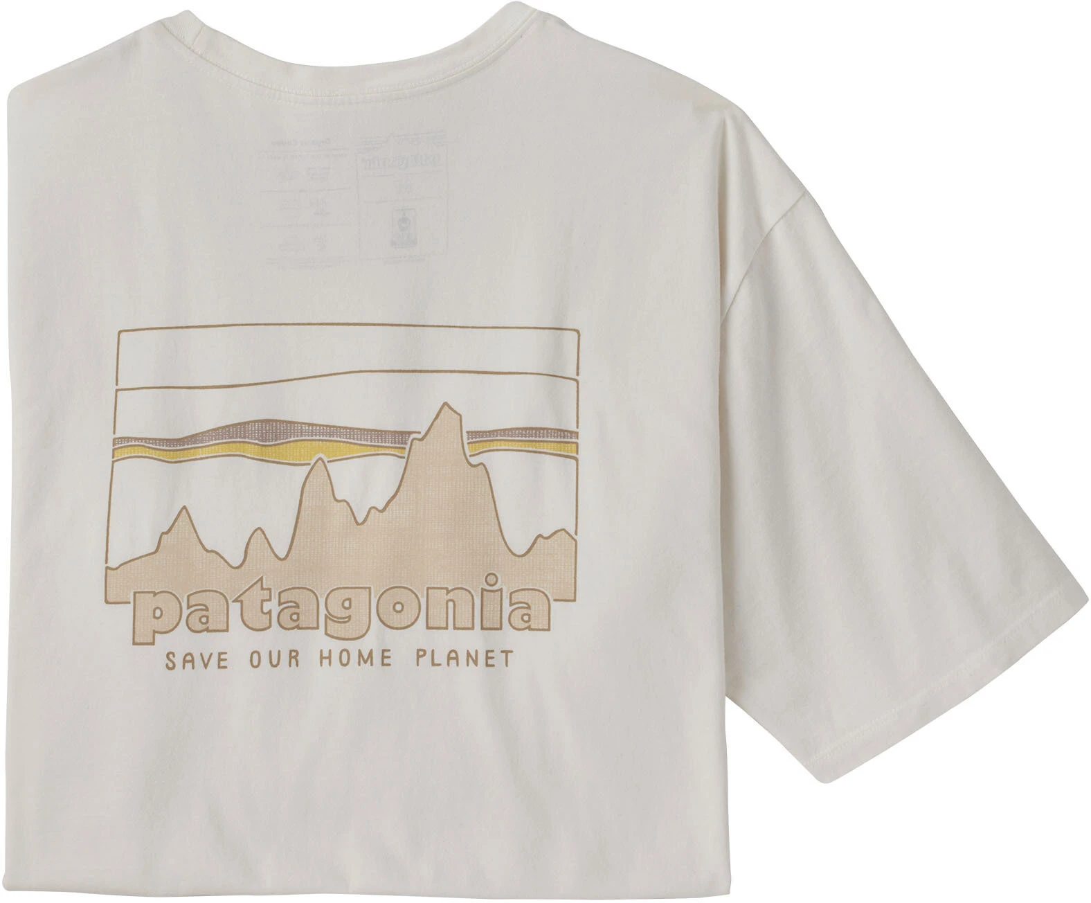 Patagonia 73 Skyline Organic T-shirt Herrer, Hvid 3 Patagonia 73 Skyline Organic T-shirt Herrer, Hvid