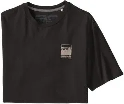 Patagonia Alpine Icone Regenerative Organic Pilot T-shirt I Bomuld Herrer, Bl&aring;