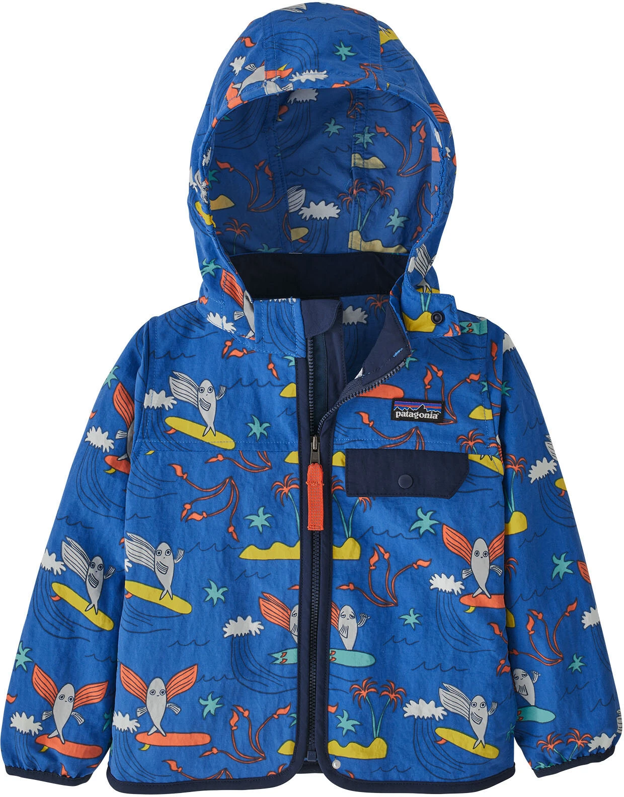 Patagonia Baggies Jacket Kids, Blå/farverig 3 Patagonia Baggies Jacket Kids, Blå/farverig