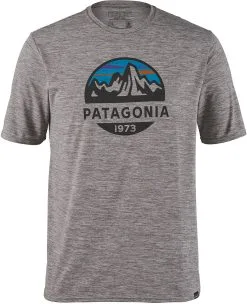 Patagonia Cap Cool Daily Graphic T-shirt Herrer, Gr&oslash;n