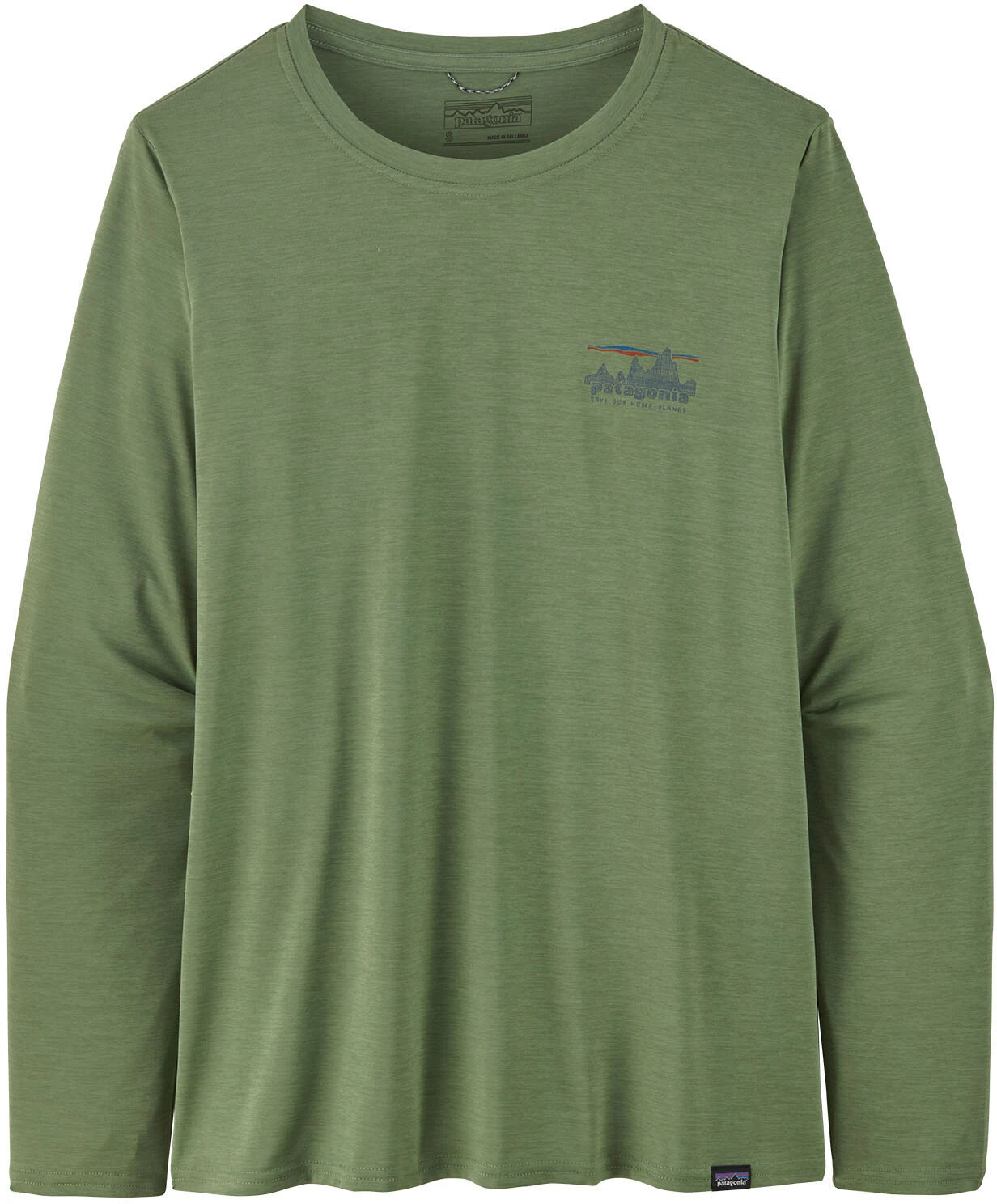 Patagonia Capilene Cool Daily Graphic LS Skjorte Damer, Blå 3 Patagonia Capilene Cool Daily Graphic LS Skjorte Damer, Blå