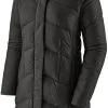 Patagonia Down With It Parka Damer, Bl&aring; -Campingtøj Butik patagonia down with it parka damen black 1