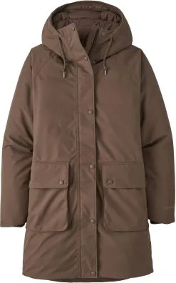 Patagonia Great Falls Insulated Parka Damer, Brun