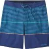 Patagonia Hydropeak Boardshorts 18" Herrer, Oliven/sort 2 Patagonia Hydropeak Boardshorts 18" Herrer, Oliven/sort -Campingtøj Butik patagonia hydropeak boardshorts 18 men olivas stripe anacapa blue 4