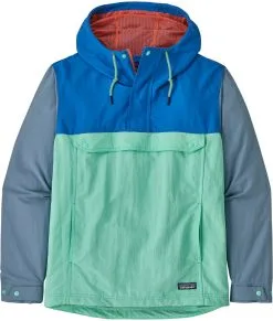 Patagonia Isthmus Anorak Herrer, Bl&aring;/gr&oslash;n