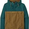 Patagonia Isthmus Anorak Herrer, Bl&aring; -Campingtøj Butik patagonia isthmus anorak men mulch brown 1