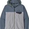 Patagonia Micro D Snap-T Jakke Drenge, Blå 1 Patagonia Micro D Snap-T Jakke Drenge, Blå -Campingtøj Butik patagonia micro d snap t jacket boys salt grey 1
