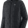 Patagonia Micro Puff H&aelig;ttetr&oslash;je Herrer, Bl&aring; -Campingtøj Butik patagonia micro puff hoody men black blk 3 2
