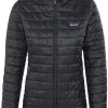 Patagonia Nano Puff Jakke Damer, Violet -Campingtøj Butik patagonia nano puff jacka dam black 6