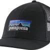 Patagonia P-6 Logo LoPro Kasket, Gul 1 Patagonia P-6 Logo LoPro Kasket, Gul -Campingtøj Butik patagonia p 6 logo lopro trucker hat black 4 2