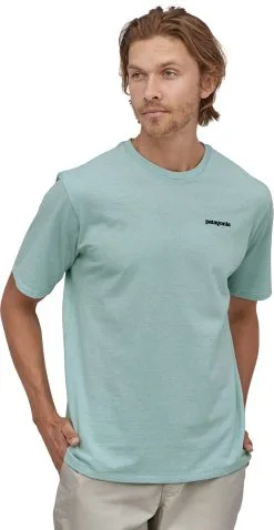 Patagonia P-6 Logo Ansvarlig-tee Herrer, Sort